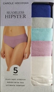 Paquete de 5 hipster sin costuras Carole Hochman para damas - ¡Súper suave! ¡Nuevo en caja! Sin precio base - Imagen 1 de 21