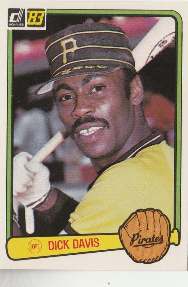 FREE SHIPPING-MINT-1983 Donruss #647 Dick Davis Pittsburgh Pirates  - Image 1 of 1