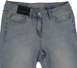 Womens Blue Cigarette NEXT Jeans Size 20 14 10 X Long Long Petite RRP £26 - Picture 1 of 13