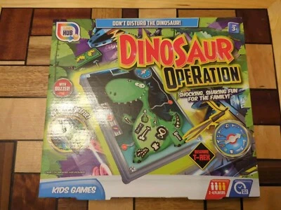 Kids Family Games Dino Operation, Unicorn Operation, Tray Memory Game Fun Xmas  - Image 1 of 4