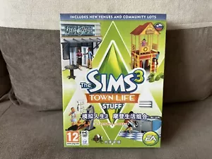 The Sims 3: Town Life Stuff - Chinese Big Box Edition PC NEW SEALED - Picture 1 of 6