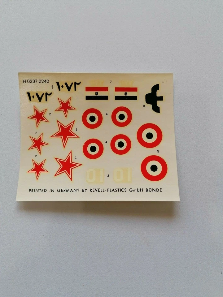 Revell Decal Decals Mig-21 H 0237 0240 1:48 - Immagine 1 di 1