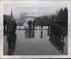 1948 Press Photo Arlington Nat'l Cemetery, ceremony at grave of Unknown Soldier