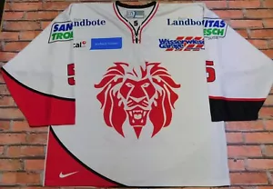MAGLIA SHIRT TRIKOT MAILLOT ICE HOCKEY GHIACCIO SPORT ZUBER 5 tg. XL - Imagen 1 de 2