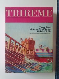 Trireme Game Of Ancient Naval Warfare Avallon Hill Game Company USA 1980 Rare .