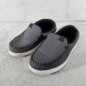 Zapatos DC para hombre 9 mocasines de patinaje informales cómodos grises villano sin cordones - Imagen 1 de 10
