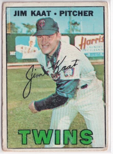 1967 Topps #300 Jim Kaat (VG-EX) - Foto 1 di 1
