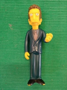 Estatuilla Rara de Los Simpson Max ""Piernas"" Legman Mafia Henchman Intelli-Tronic 2003 - Imagen 1 de 4