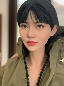 1/6 Female Eimi Fukada Girl Head Sculpt Carved For 12"Action Figure Body Toys - Picture 1 of 7