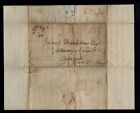 1839 Easton, Pa Stampless Letter George Wolf Governor Pennsylvania - Historic !