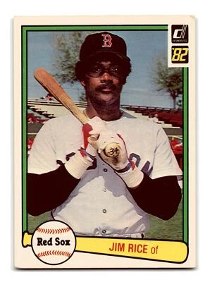 Jim Rice 1982 Donruss #200 HOF Boston Red Sox EX-MINT - Image 1 of 2