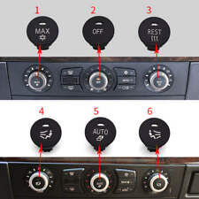 Produktbild - 6PCS Zentralsteuerung A/C Panel Schalter Knopf Abdeckung Für BMW 5 'E60 E63 E64
