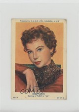 1953 A&BC Dollar Film Stars Series 1 Leslie Caron Lilli #19 0a6