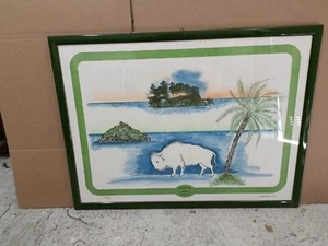 Duilio Gambino - "White Buffalo" 70x50 SIE AKZEPTIEREN VORSCHLÄGE  - Bild 1 von 7