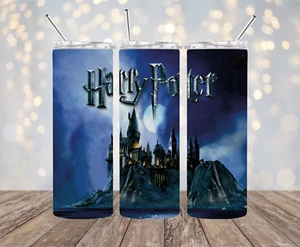 Harry Potter Inspired 20 oz Stainless Steel Tumbler Handmade - Picture 1 of 1