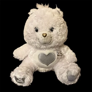 Care Bear Tenderheart Cristal Swarovski 2007 Corazón Plateado 25 Aniversario - Imagen 1 de 6
