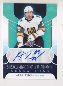 20-21 Upper Deck Alex Tuch Auto SIGNATURE SENSATIONS Buffalo Sabres 2020 - Picture 1 of 1