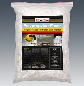 Polypropylenfasern Estrichfasern 3000 g PP Faser Beton-Fasern Markenprodukt  - Bild 1 von 1