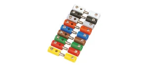 Brawa 3001 H0-Z Querlochstecker 10 Stk gelb NEU OVP: - Bild 1 von 1