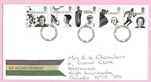 ROYAL MAIL 1996 FDC - Siglo XX MUJERES DE LOGROS - FDI ALTO WYCOMBE - Imagen 1 de 2