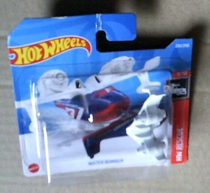 hot wheels HW Rescue Water Bomber - 2022 S/card - fire support 23 (h3) - Picture 1 of 2