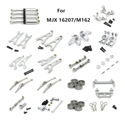 Aluminum Repair parts metal Upgraded parts Kit For MJX 1/16 16207 M162 rc car - Image 1 of 4