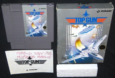 Top Gun (Nintendo Entertainment System, NES, 1987) Completo en Caja CIB Foto 1 de 4