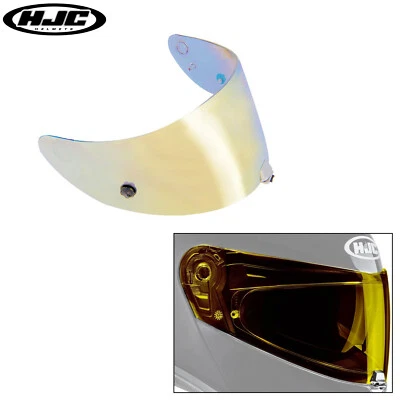 HJC HJ-29 Visor Iridium Gold For RPHA 90 Motorcycle Motorbike Helmets - Image 1 of 4