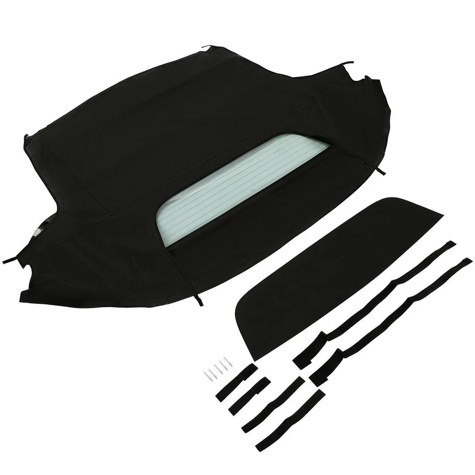 Se adapta a Honda S2000 1999-2009 convertible techo blando y ventana de vidrio térmico negro Foto 1 de 4