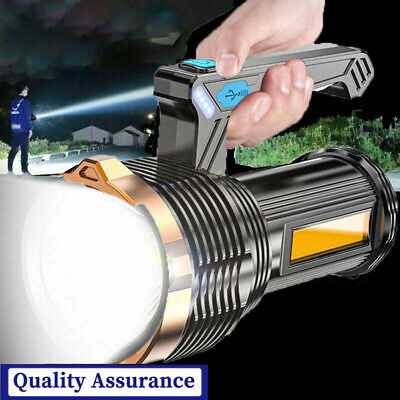 Linterna LED De Alta Potencia 12000000LM Con Antorcha Súper Brillante Lámpara Recargable USB • 15.08€