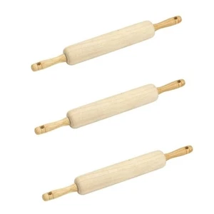 Good Cook Classic Wood 10 Inch Rolling Pin 23830 (3 Pack) 3 - Picture 1 of 1