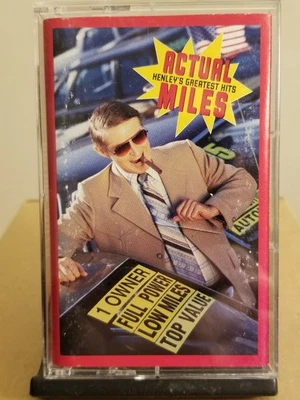 Don Henley Actual Miles:  Greatest Hits  (Cassette Tape) 📼 1995 Geffen Rec VGC✔ Foto 1 de 4