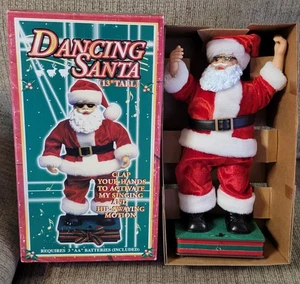 Vtg 13" Dancing Santa "Come On Santa" Singing & Motion Christmas TESTED - Picture 1 of 18