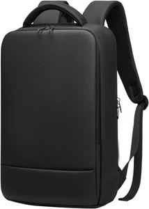 Mochila delgada para computadora portátil para hombre Mochila para computadora de negocios de 15,6 pulgadas con comparación... - Imagen 1 de 7