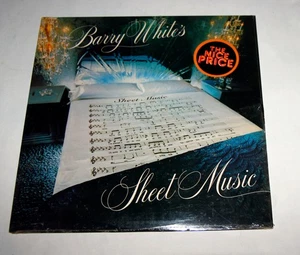 BARRY WHITE SHEET MUSIC  LP SEALED ORIGINAL 1980 PRESSING - Bild 1 von 6