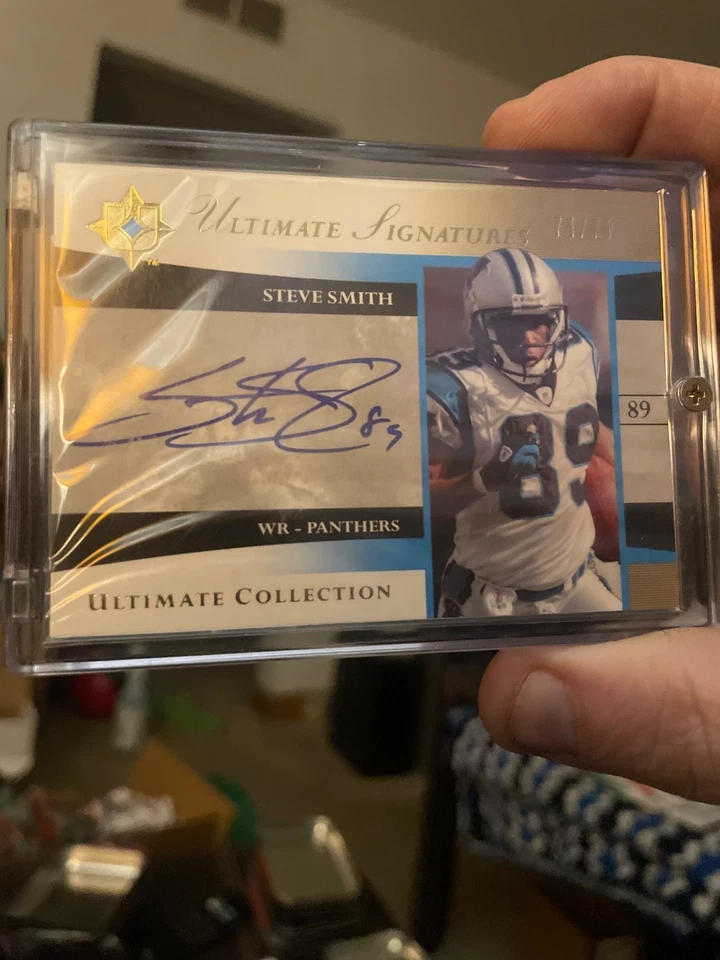 2006 Upper Deck Ultimate Collection Steve Smith Auto /75 ! Hard Signed! HOF 🔥🔥 - Image 1 of 4