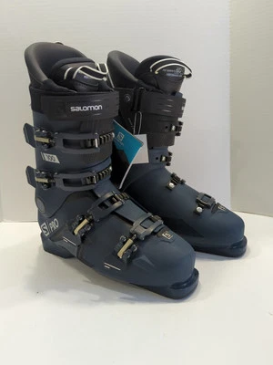 Botas de esquí Salomon S/Pro 100 2023 para hombre talla Mondo 29/29,5 azul negro último 100 mm Foto 1 de 4