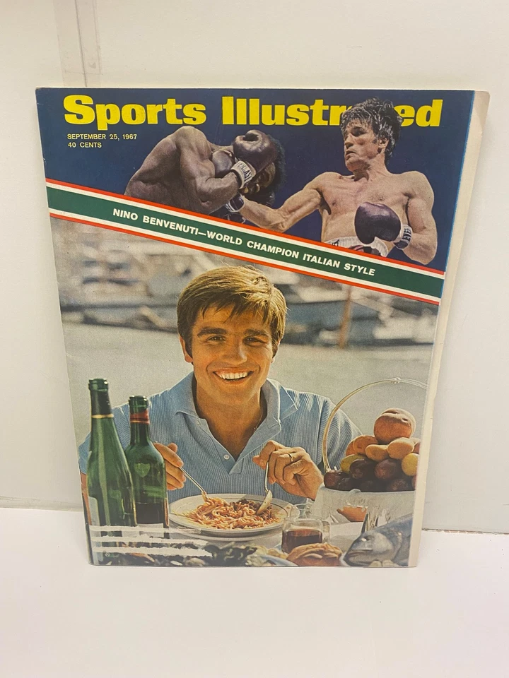 Sports Illustrated September 25 1967 Nino Benvenuti World Champion Boxing - Image 1 of 1