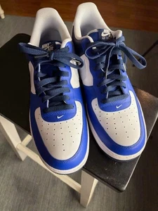 Nike Air Force 1 '07 LV8 Game Royal Navy Low Top FQ8825-100 Uomo Taglia 13 Usato - Foto 1 di 7