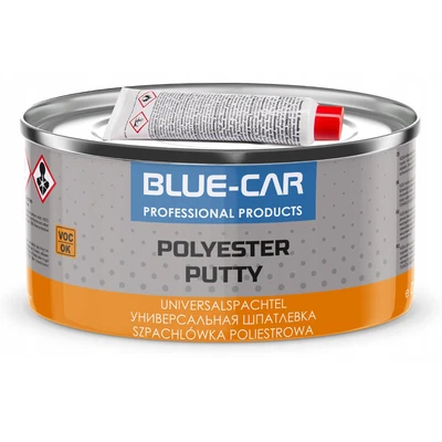 BLUE-CAR Espátula universal 2K Masilla multipátula espátula coche 1,8 kg + endurecedor