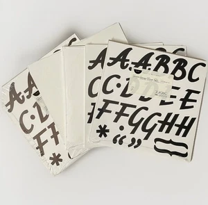 Creative Memories ABC Sofisticate Monogramas Letras Pegatinas 2 Hojas 2" Nuevo - Imagen 1 de 7