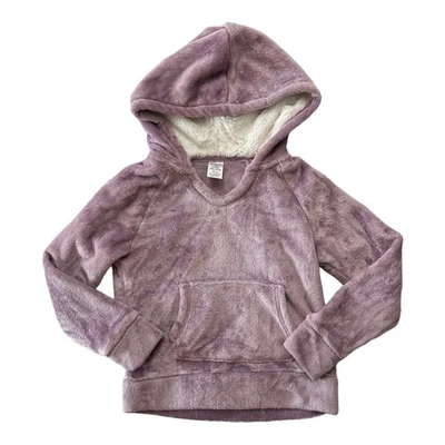 Member's Mark Girl's Sherpa Lined & Plush Pullover Long Sleeve Hoodie (Violet - Image 1 of 2
