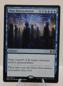 Mass Manipulation MTG Ravnica Allegiance Regular - Picture 1 of 2