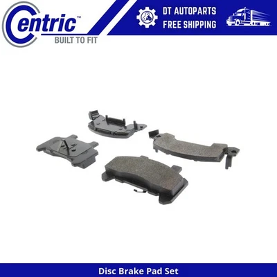 Para Chevrolet Beretta 1987-1991 | Pastillas de freno de disco delanteras centradas | Semimetálicas Foto 1 de 4