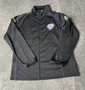 Hobart Hurricanes Jacket Mens Extra Large Black Big Bash Cricket Shirt - Picture 1 of 11