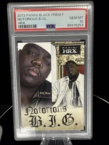 TUPAC SNOOP B.I.G 2013 PANINI BLACK FRIDAY HRX RC PSA 10 MINT RC LOT OF 3 - Picture 1 of 3