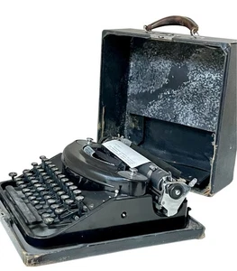 Antique 1930s Remington Noiseless Portable Typewriter Original Case See Photo - Picture 1 of 18