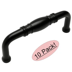 *10er Pack* Cosmas Schrankbeschläge flach schwarz Schrankgriffe - #4313FB - Bild 1 von 1