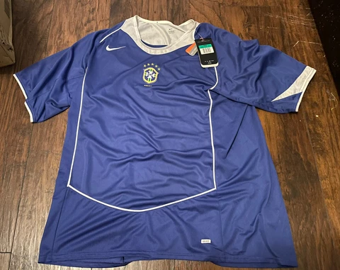 New NIKE Authentic  BRASIL CBF Alvarez #16 Dri-Fit Jersey Size XL Brazil Cover