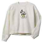 Disney Store Mickey Mouse Genuine Mousewear  Sweatshirt - White - 1X - 2X - BNWT
